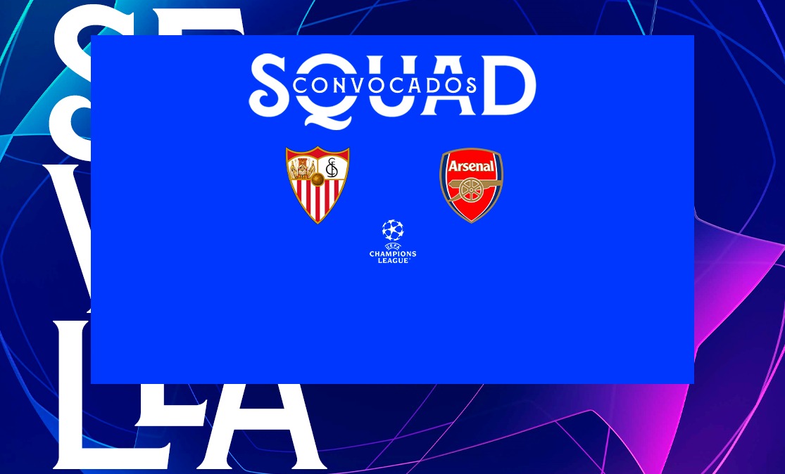 Squad to face Arsenal