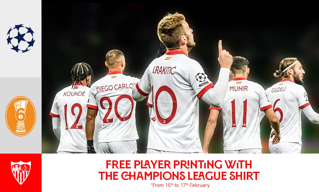 T-Shirt Football Official UEFA Europa League 2021-22 Sevilla FC