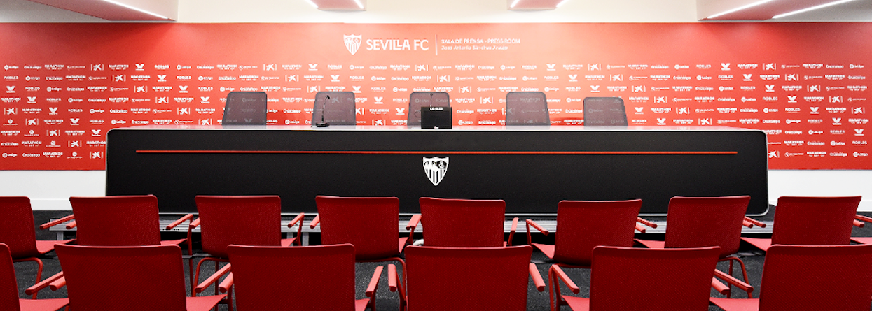 Sala de Prensa del estadio Ramón Sánchez-Pizjuán