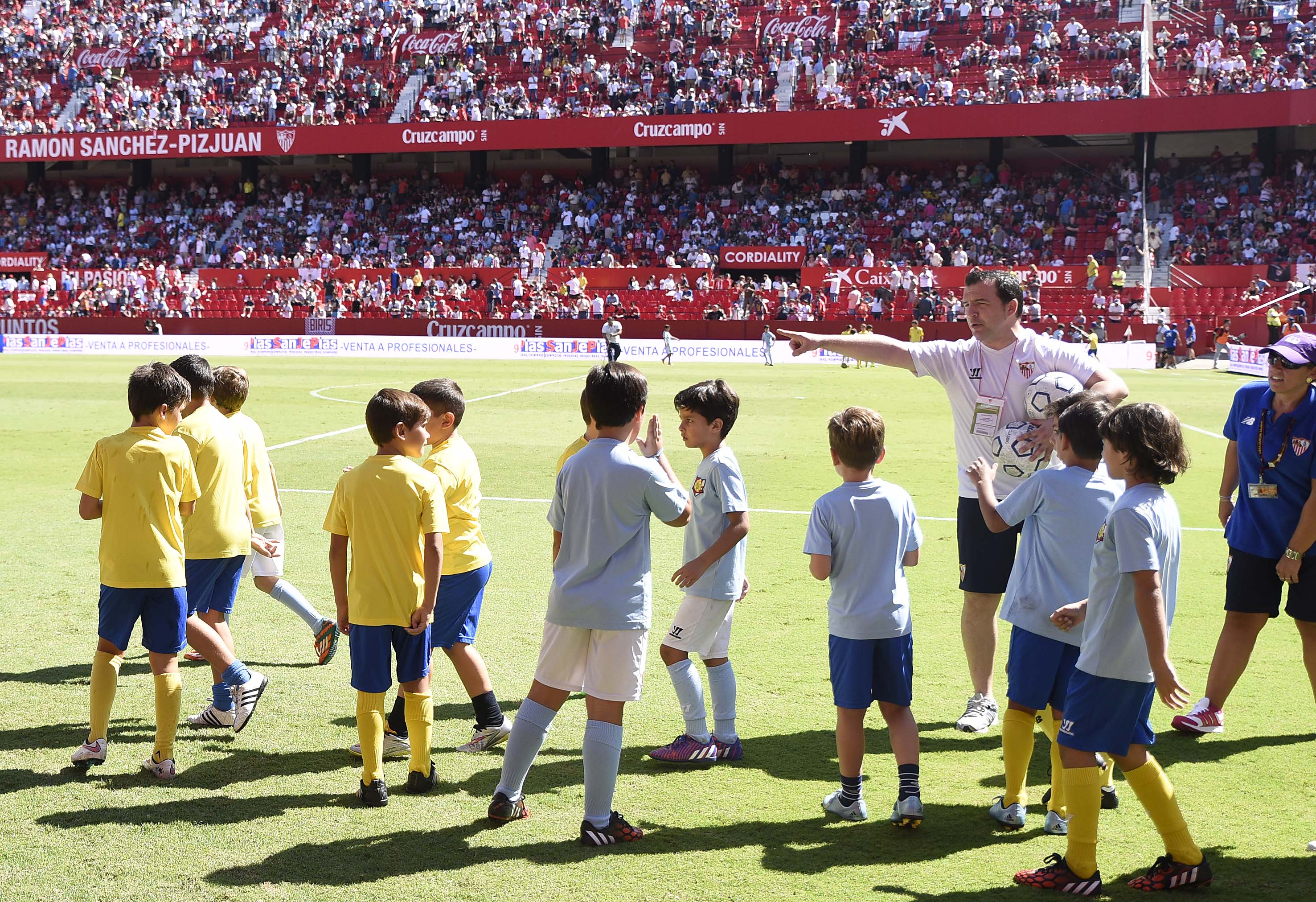 Partidillos escuela Sevilla FC