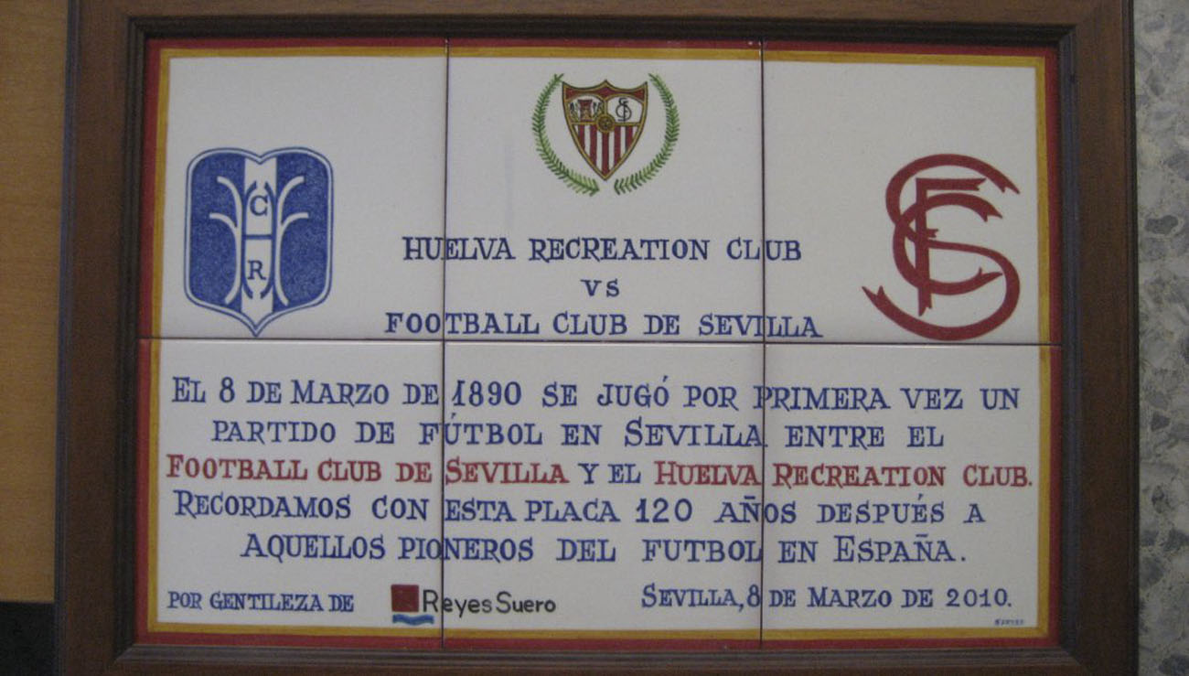 Reconocimiento a los orígenes del Sevilla FC