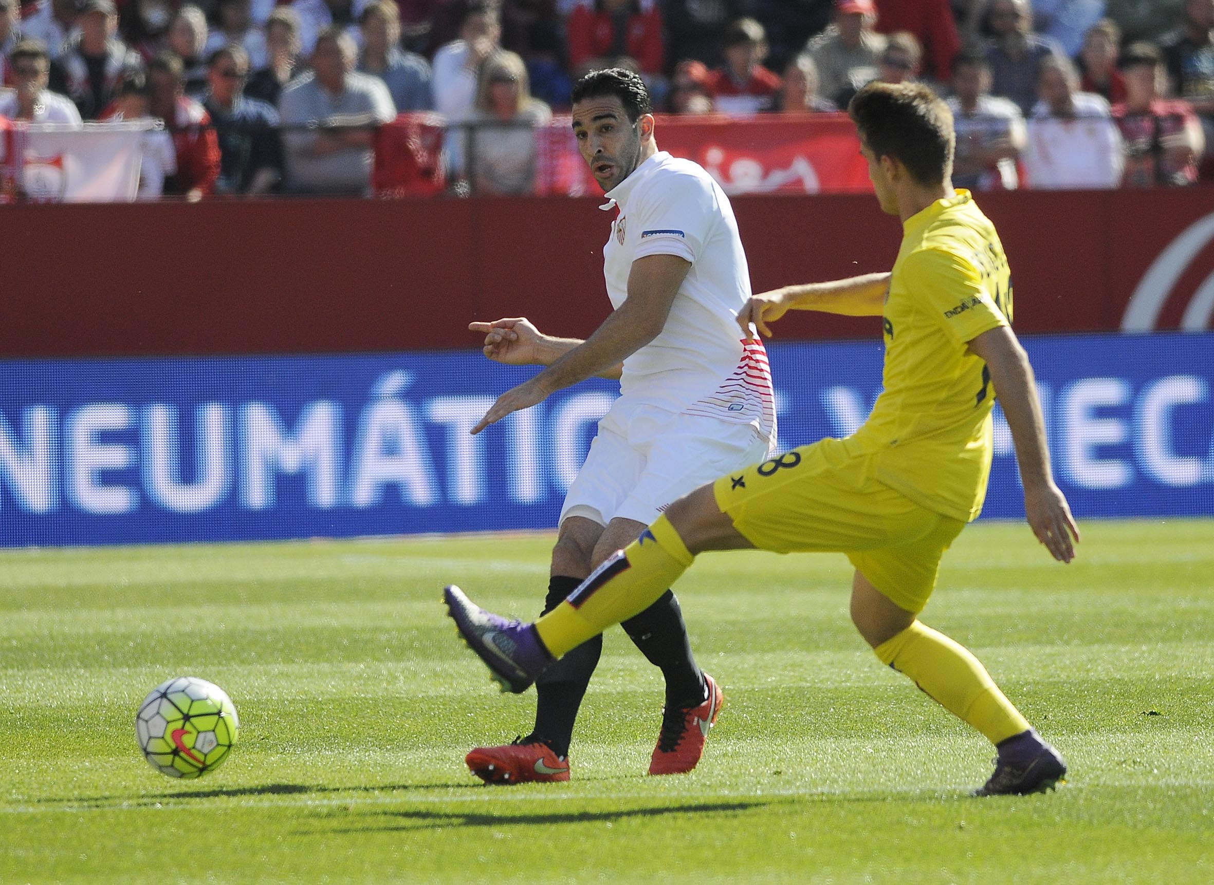 Rami en el Sevilla FC-Villarreal 