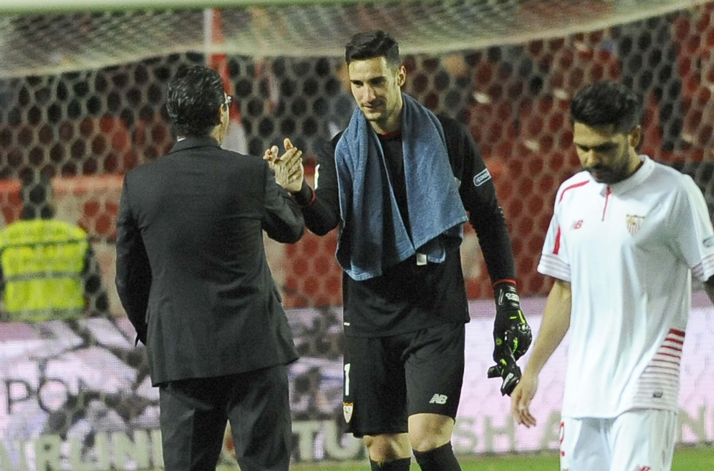 Sergio Rico tras el Sevilla FC-Eibar