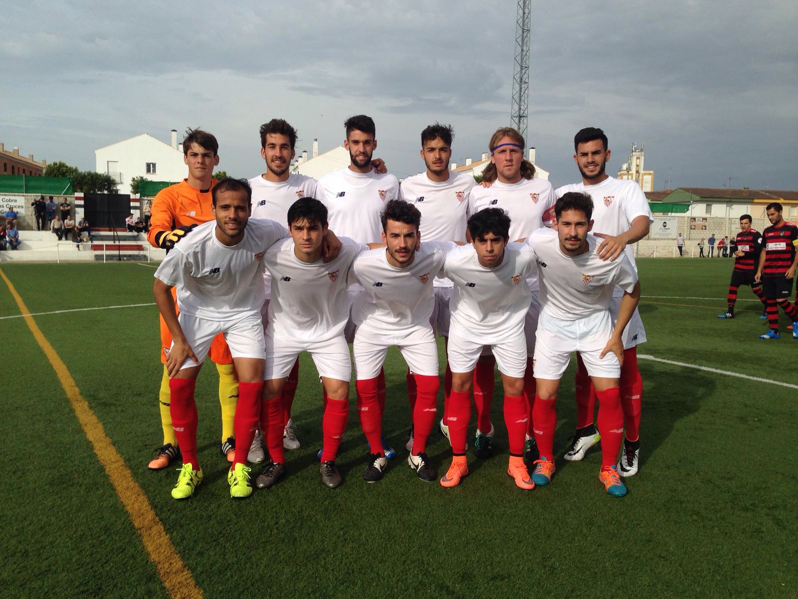 Formación del Sevilla FC C en Gerena