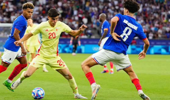 Juanlu, medalla de oro con la Selección Española Olímpica