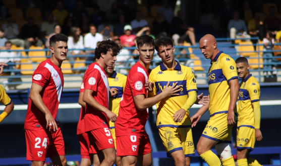 Imagen del encuentro entre el Alcorcón y el Sevilla Atlético