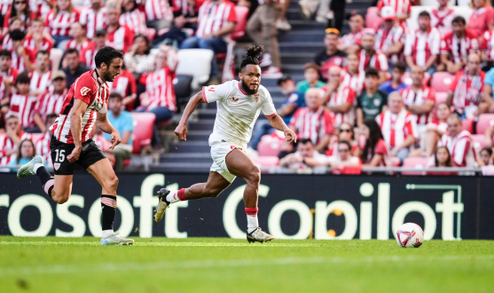 Imagen de Ejuke ante el Athletic Club