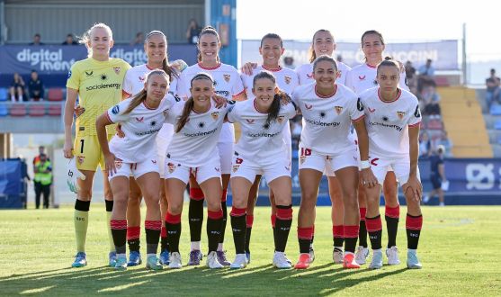 Once inicial del Sevilla FC Femenino este sábado