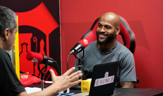 Marcao, en el plató de El Cubo