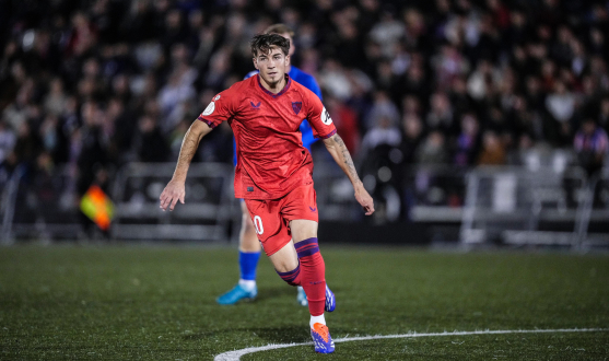 Alberto Collado ante Las Rozas CF