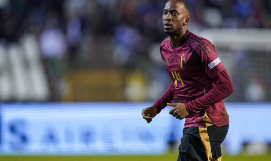 Lukebakio con la selección belga