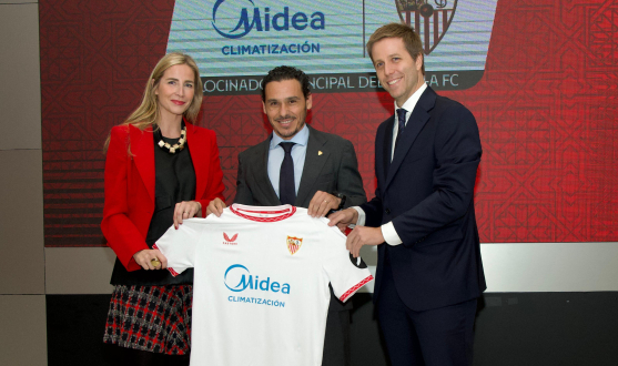 Midea, patrocinador principal del Sevilla FC