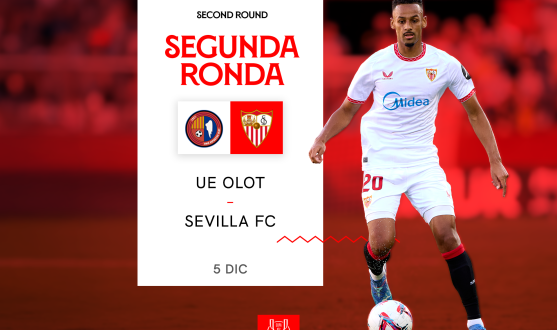 El Sevilla FC se medirá a la UE Olot en la Copa del Rey