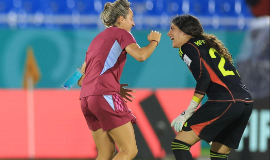 Debut de amor Leigh con la selección sub-17