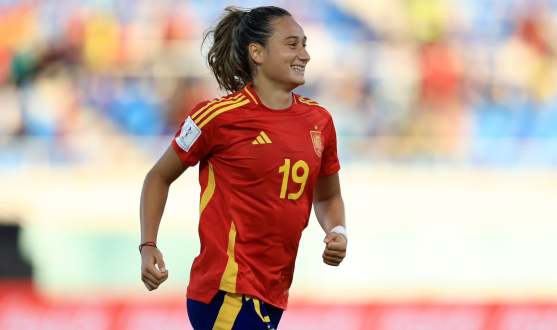 Alba Cerrato, en una imagen de archivo con España