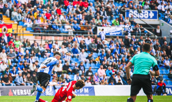 Partido del Sevilla Atlético ante el Hércules CF