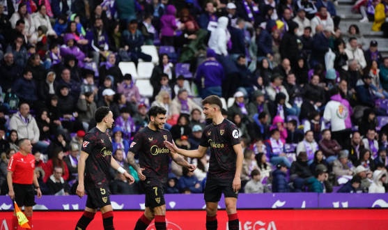 El Sevilla celebra un gol