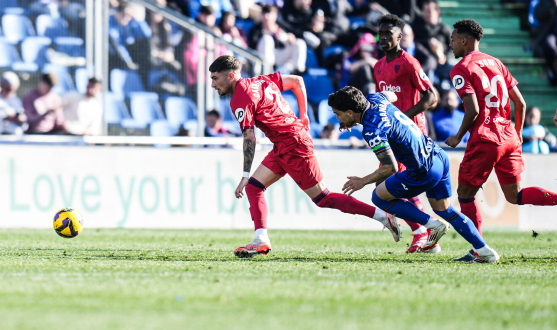 Empate en el Coliseum frente al Getafe CF