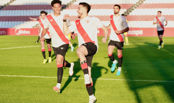 Imagen de Alexandro celebrando el gol ante el Intercity