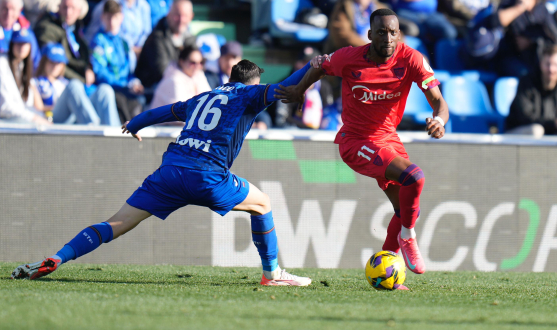 Lukebakio ante el Getafe CF