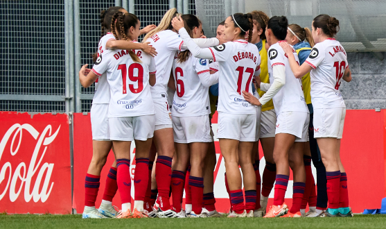 Celebración de gol de Gemma Gili en Lezama