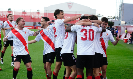 Imagen de los jugadores del Sevilla Atlético