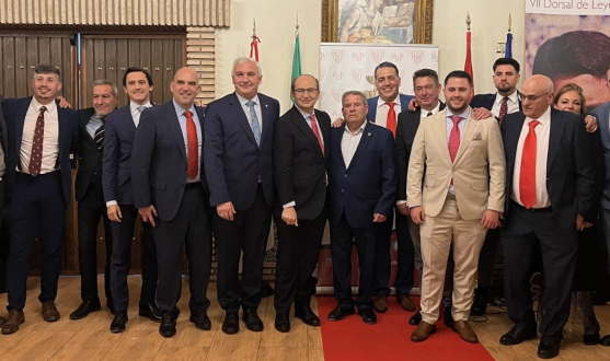 El vicepresidente I, José Castro, estuvo presente en esta cena de gala