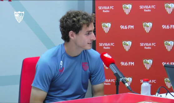 Manu Bueno estuvo este jueves en Solo el Sevilla