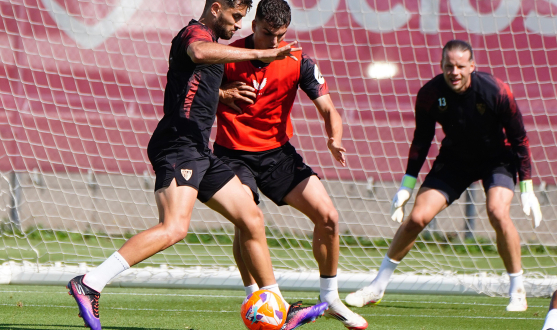 Entrenamiento del primer equipo.