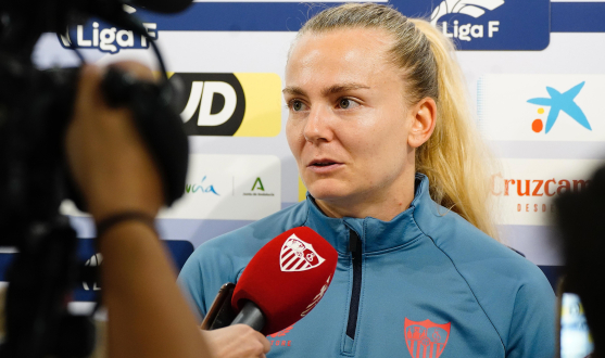 Sullastres atiende a los medios oficiales en la previa del duelo ante el Levante UD
