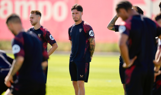 Último entrenamiento del Sevilla FC esta temporada 2024/25