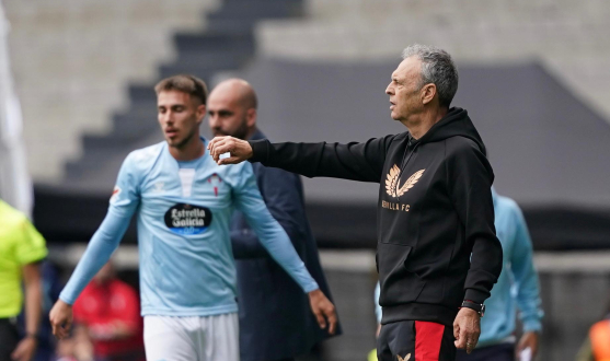 Joaquín Caparrós ante el Celta de Vigo