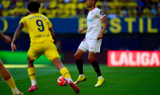 Sow del Sevilla FC ante el Valladolid