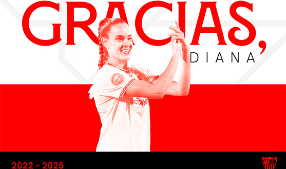Diana Gomes no continuará en el Sevilla FC Femenino la próxima temporada