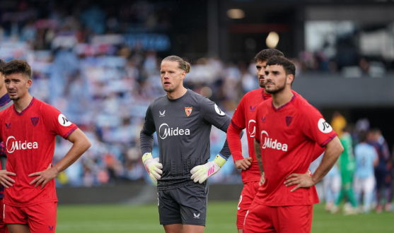 Nyland del Sevilla FC ante el RC Celta