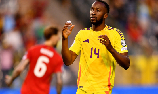 Lukebakio con la selección belga