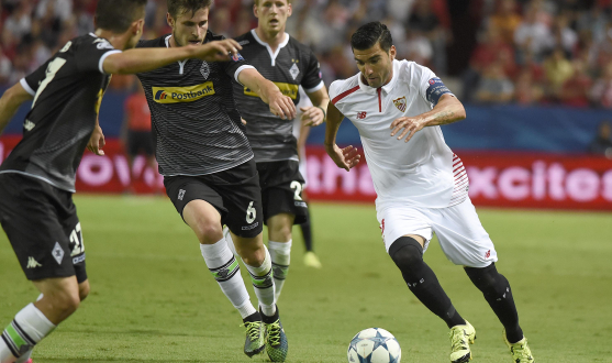 Reyes fue titular en el partido de ida ante el Borussia