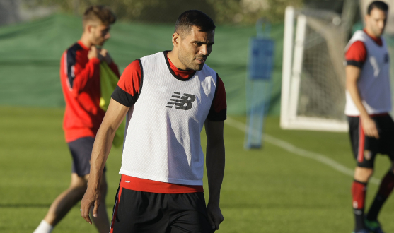Gaby Mercado, jugador del Sevilla FC