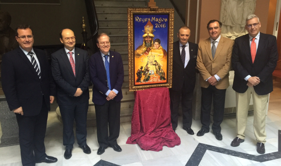 Presentación del cartel anunciador de la Cabalgata de Reyes de Sevilla