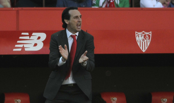 Emery en el Sevilla FC-Villarreal