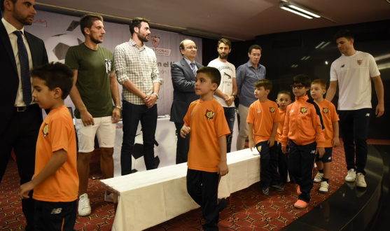 Inauguración de la Escuela de Football Antonio Puerta