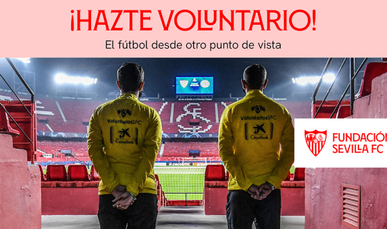 ¡Hazte voluntario!: el fútbol, desde otro punto de vista