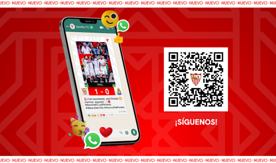 New Sevilla FC WhatsApp Channel