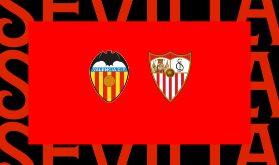 Partido entre el Valencia CF y el Sevilla FC