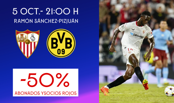 Entradas para el Sevilla FC-Borussia Dortmund