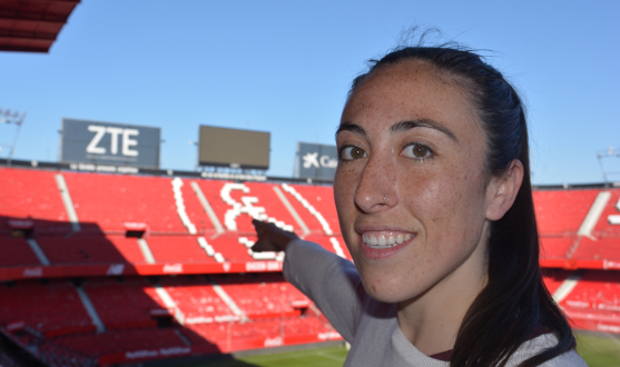 Andrea Domínguez jugadora Sevilla FC Femenino