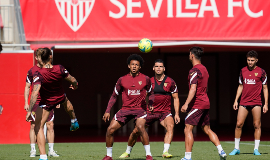 Entrenamiento Sevilla FC