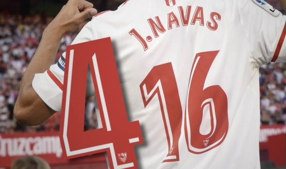 Jesús Navas, 416 partidos con el Sevilla FC