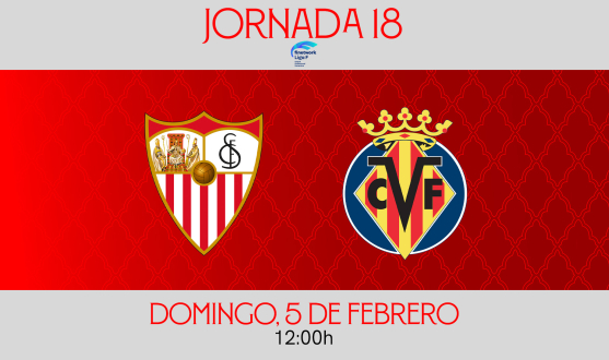 La Finetwork Liga F hizo públicos los horarios de la decimoctava jornada Partido Sevilla FC Femenino