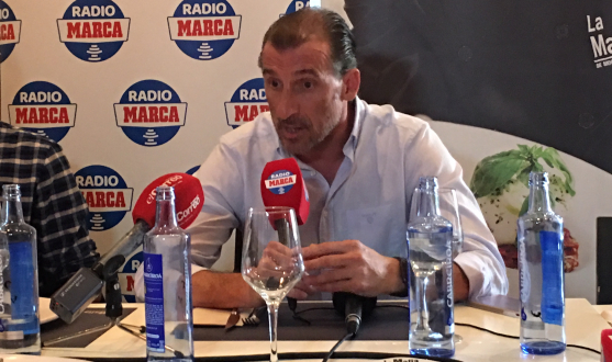 Óscar Arias, en Radio Marca